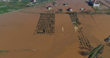 Salihli’de Sel Felaketinin Etkileri Havadan Görüntülendi