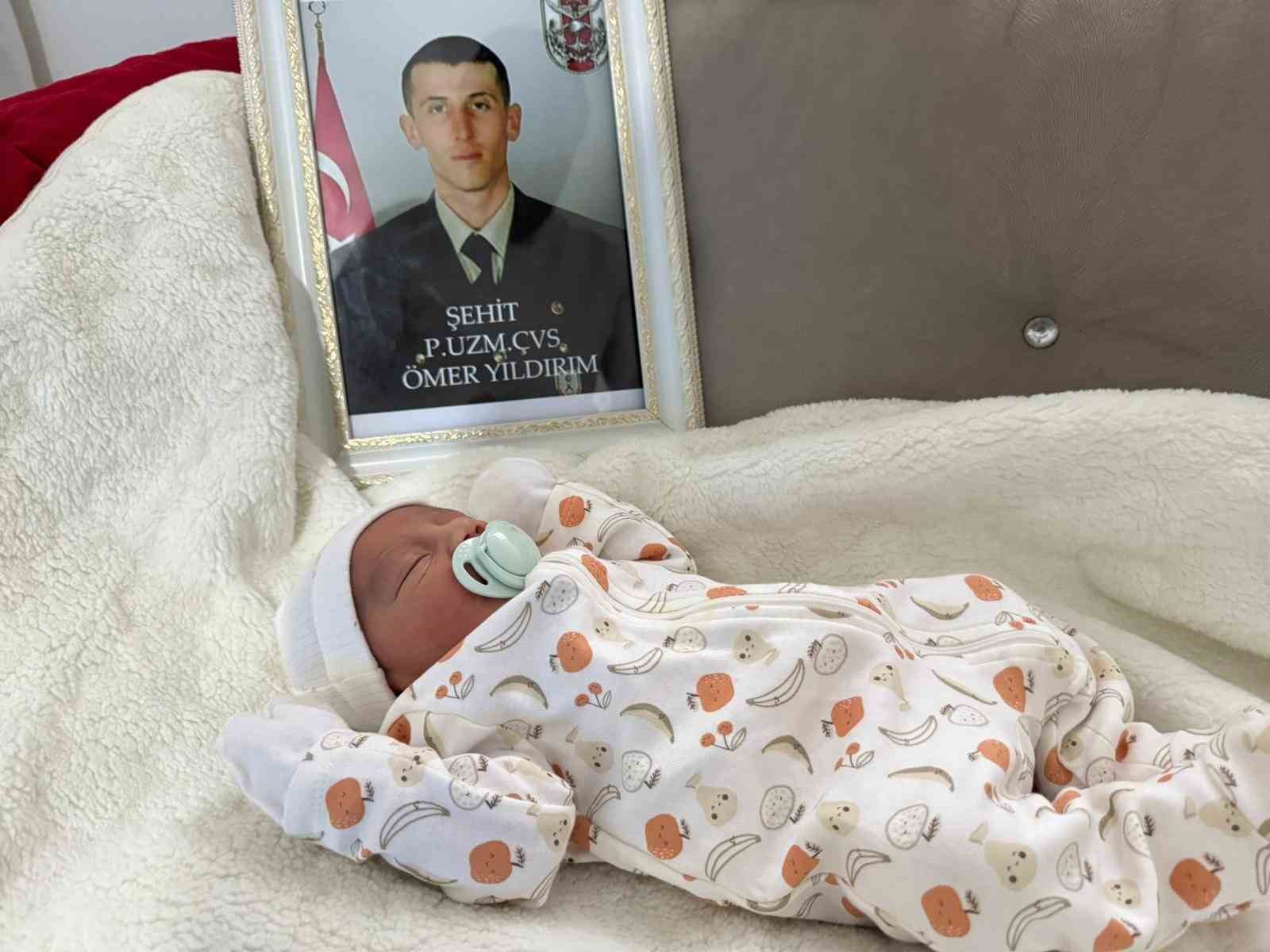 Sivas’ta Şehit Olan Ömer Yıldırım’ın Adı Yeğeniyle Yaşatılıyor