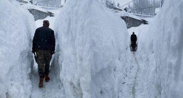 Tunceli Ovacık’ta Kar Kalınlığı Rekor Seviyeye Ulaştı