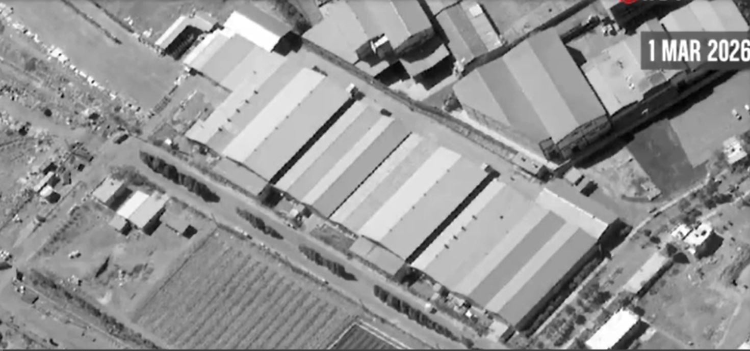 ABD Ordusu, İran’daki Füze Fabrikasının Vurulmasına Dair Görüntüleri Yayınladı