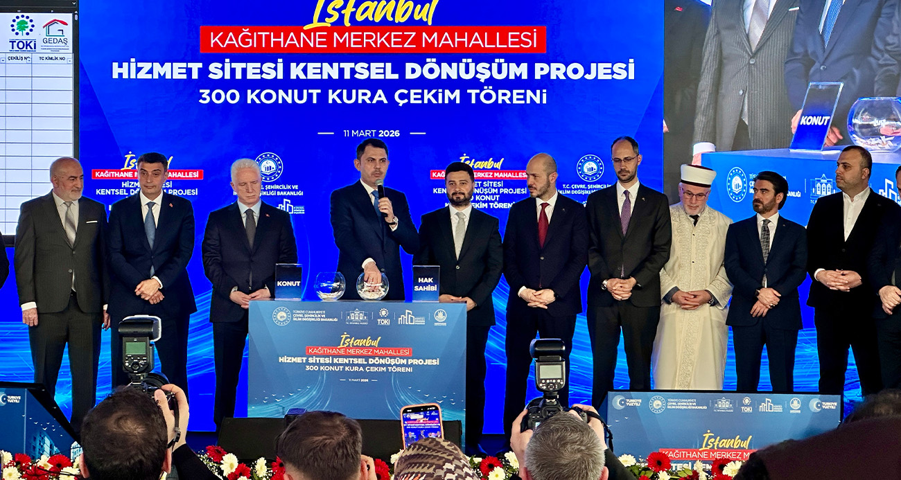 Bakan Kurum, İstanbul’da 500 Bin Sosyal Konut Kura Töreni Detaylarını Açıkladı