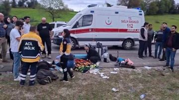 Bayram Seyahati Sırasında Korkunç Kaza: 7 Kişi Yaralandı