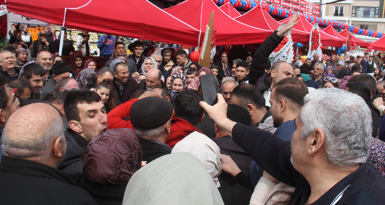 Beyşehir’de Ucuz Televizyon Satışında Büyük İzdiham