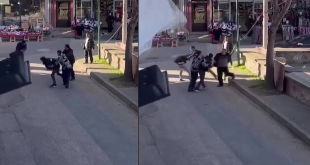 Bursa Osmangazi’de Esnaf Arasında Çıkan Kavga Gergin Anlara Sahne Oldu