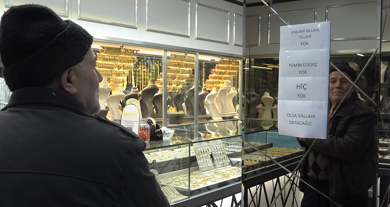 Bursa’da Altın Fiyatları Düşünce Kuyumculara Hücum Edildi