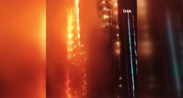 Çin’de Facia: Yüksek Katlı Binada Korkunç Yangın