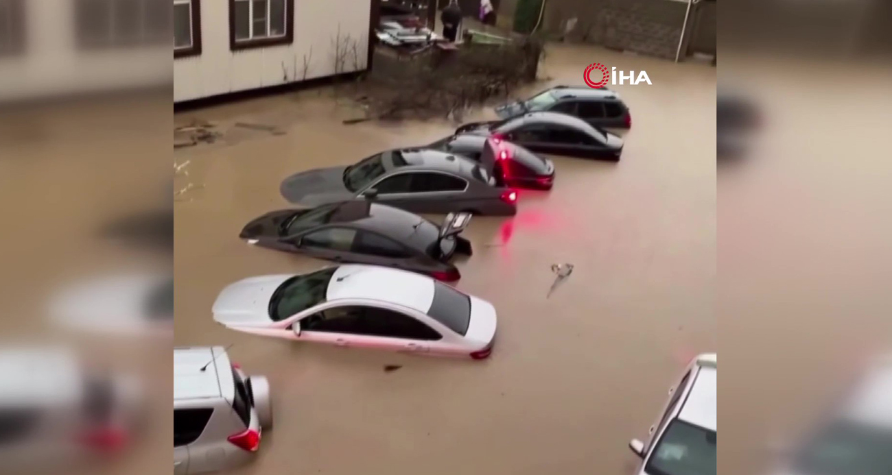 Dağıstan’da Sel Felaketi: Yüzlerce Ev Su Altında