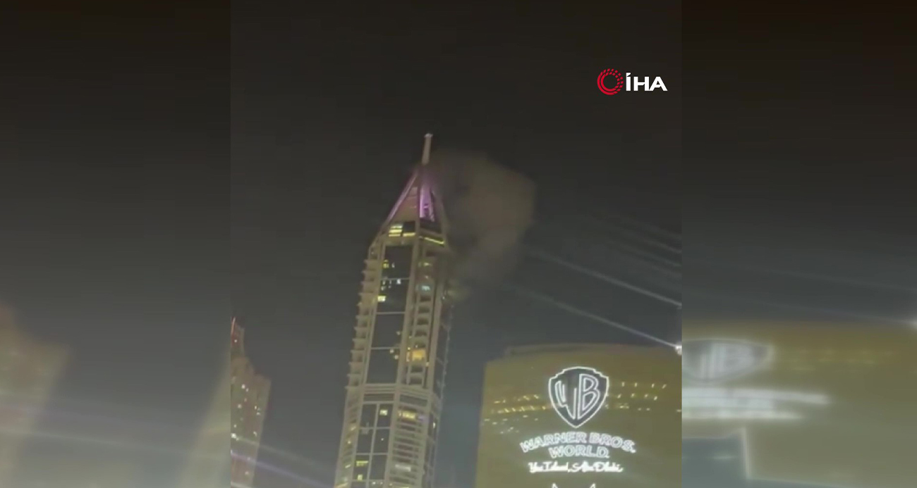 Dubai’de Bir Gökdelende Patlama Olduğu Bildirildi