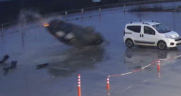 Edirne’de Kontrolden Çıkan Otomobil Dehşeti: 60 Metre Takla!