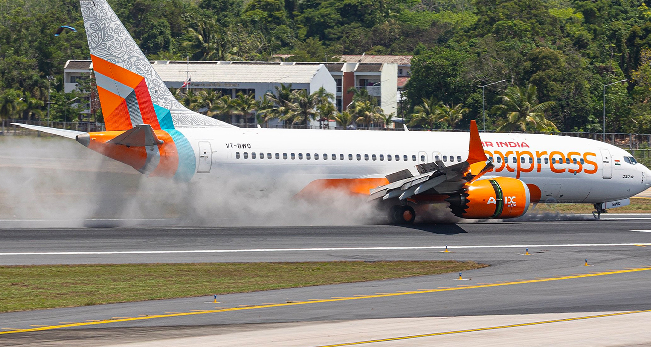 Hindistan’dan Tayland’a Gelen Yolcu Uçağı Phuket’te Sert İniş Yaptı: İniş Takımı Hasar Gördü