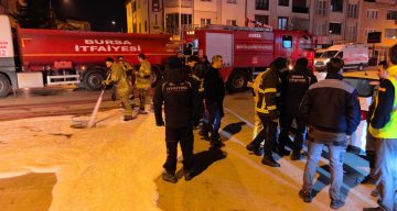 İnegöl’de Gece Yarısı Gaz Patlaması: Çakmak Çakan Vatandaş Neden Oldu