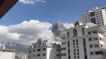 İsrail’den İran’ın Başkenti Tahran’a Yoğun Hava Saldırıları