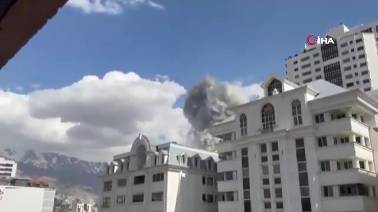 İsrail’den İran’ın Başkenti Tahran’a Yoğun Hava Saldırıları