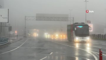 İstanbul’da Bayram Sabahı Sis Manzarası