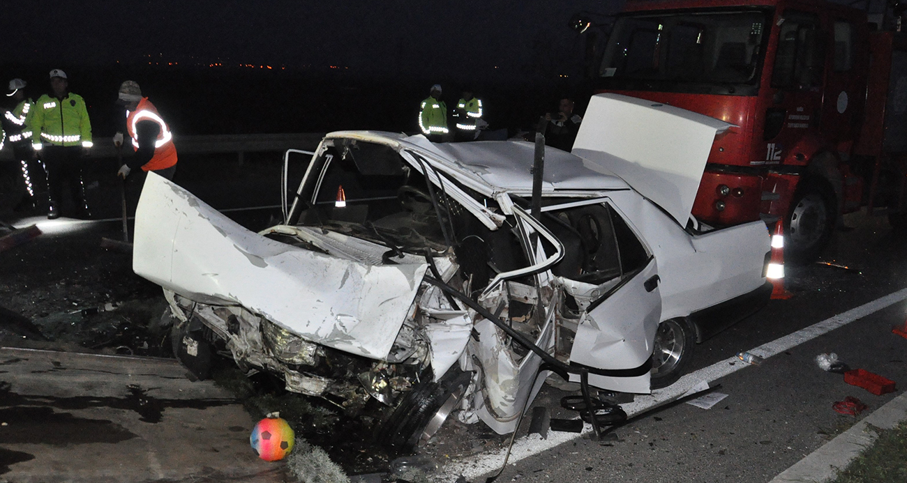 Manisa Salihli’de Trajik Trafik Kazası: 2 Ölü, 5 Yaralı