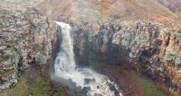 Muş’ta Baharın Müjdecisi Kar Suları, Şelale ve Akarsuları Canlandırdı