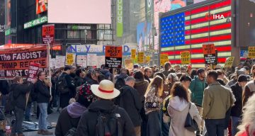 New York’ta ABD ve İsrail’in İran Politikalarına Karşı Büyük Protesto