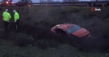 Pendik’te Kontrolden Çıkan Taksi Su Kanalında: 3 Ölüm, 1 Yaralı