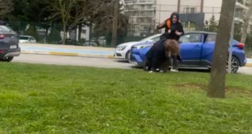 Pendik’te Trafikte Sürücüler Arası Kavga: Yerde Sürüklenme Anı Kamerada