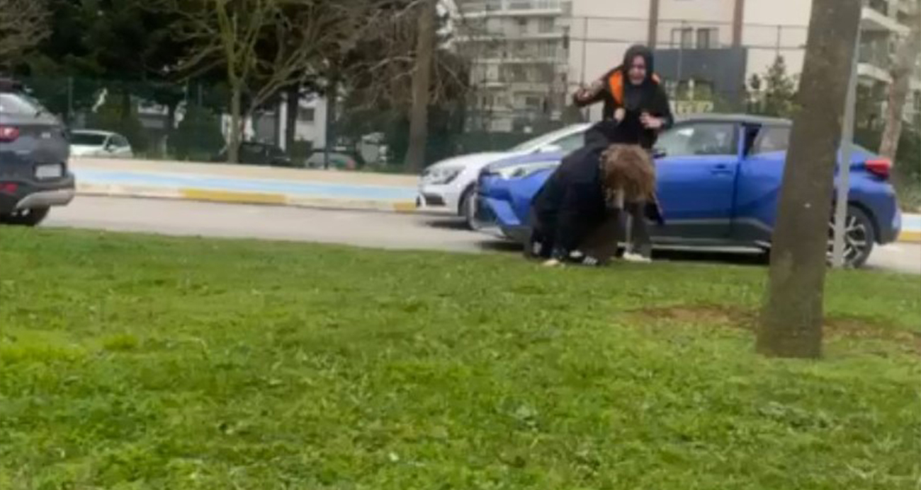 Pendik’te Trafikte Sürücüler Arası Kavga: Yerde Sürüklenme Anı Kamerada
