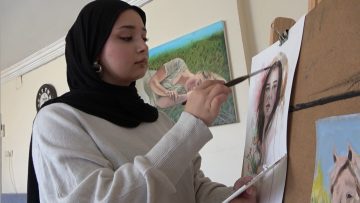 Savaşın İzleri Sanata Dönüşüyor: Qamer Baldır’ın Resim Serüveni