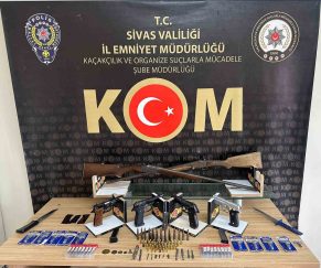 Sivas’ta Büyük Kaçak Silah Operasyonu: Bir Kişi Tutuklandı