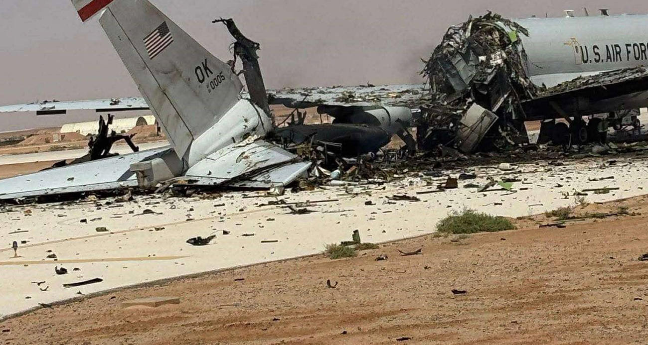 Suudi Arabistan’daki Prens Sultan Üssü’ne Saldırı: E-3 Sentry Uçağı Büyük Hasar Aldı