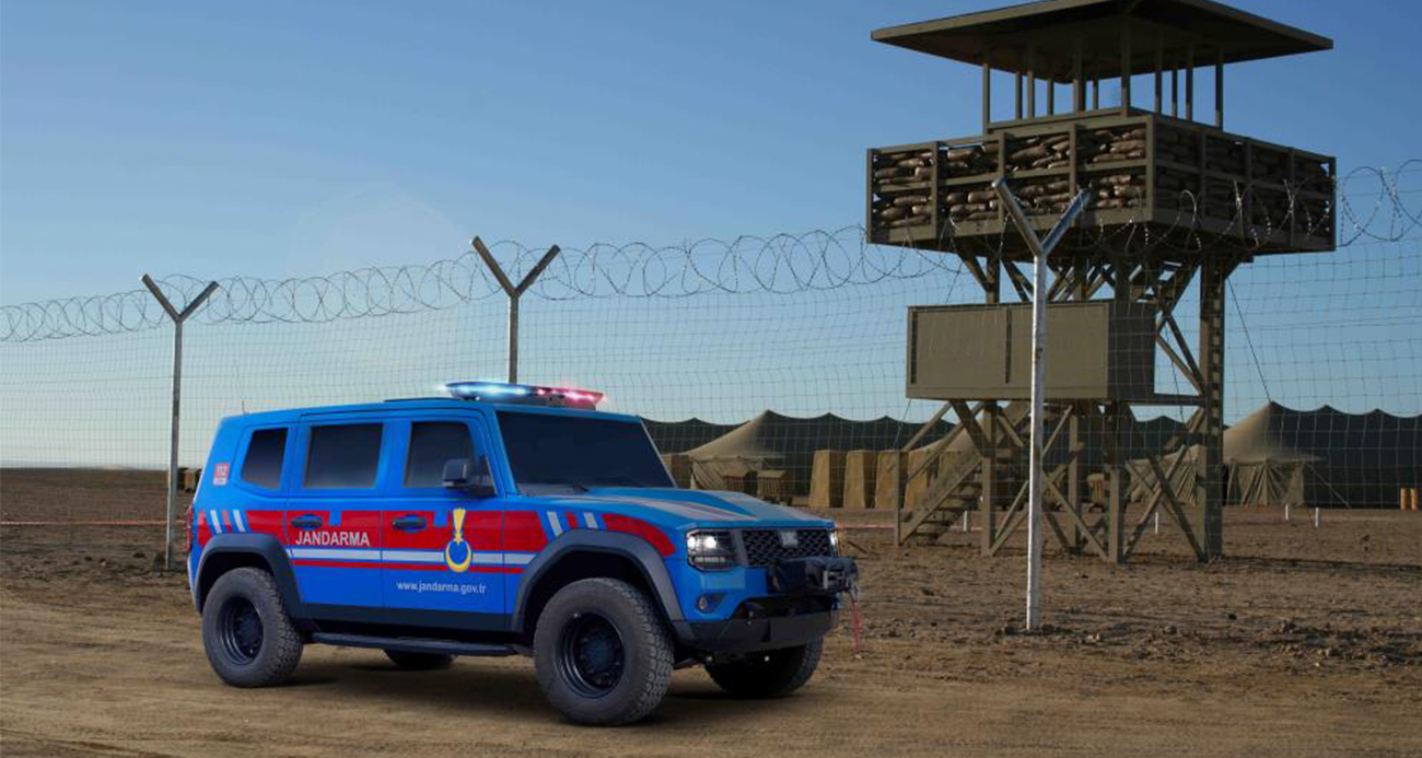 Türkiye’nin İlk Yerli ve Milli Zırhlı Aracı TULGA 4×4 Jandarmaya Teslim Ediliyor