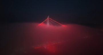 Yavuz Sultan Selim Köprüsü’nde Büyüleyici Sis Manzarası