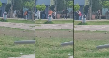 Adana’da tüfekli sopalı kavga kamerada