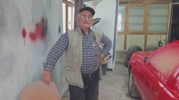 Ahırdan kaçan danalar oto tamirciyi bastı, görgü tanığı o anları anlattı: “Nazikçe geldiler, nazikçe gittiler”