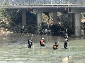 Akıntıya kapılan genci arama çalışmaları 8. gününde sürüyor