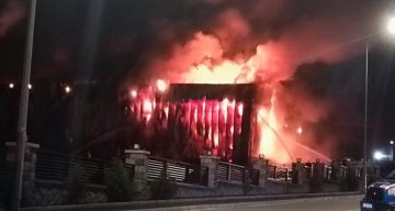 Ankara’da fabrika yangını