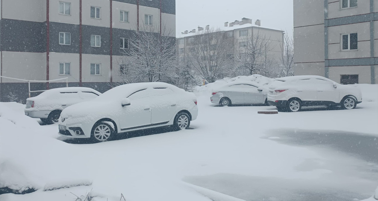 Bitlis nisan ayında yeniden beyaza büründü