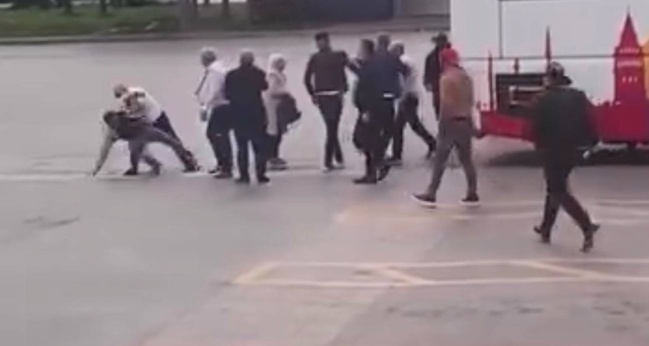 Bursa Terminalinde Yolcu ile Şoför Arasında Gergin Anlar