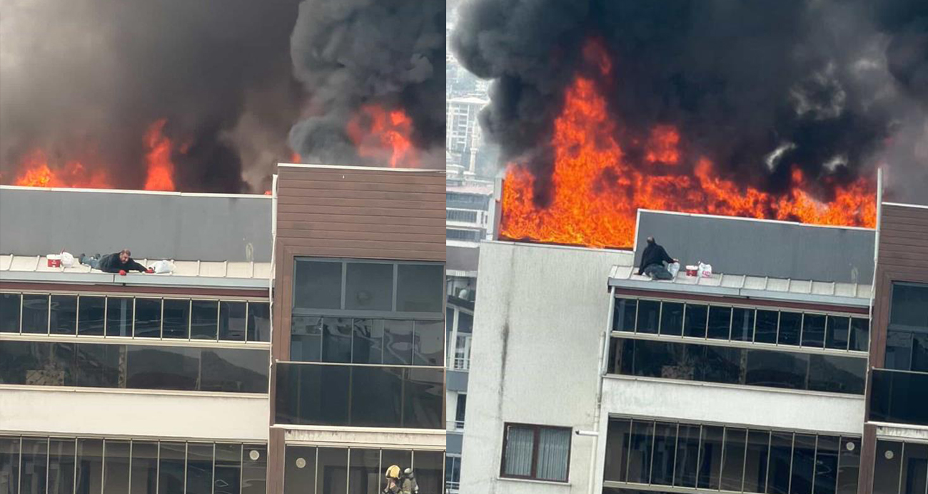 Bursa Yıldırım’da Büyük Yangın: İki İşçi Son Anda Kurtarıldı