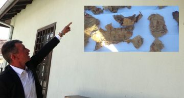 Caminin duvar boşluğundaki sır yüzyıllar sonra ortaya çıktı