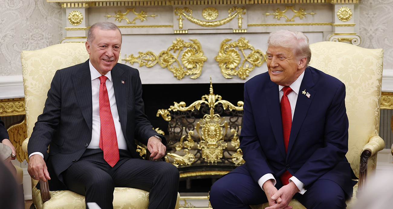 Cumhurbaşkanı Erdoğan, ABD Başkanı Trump ile görüştü
