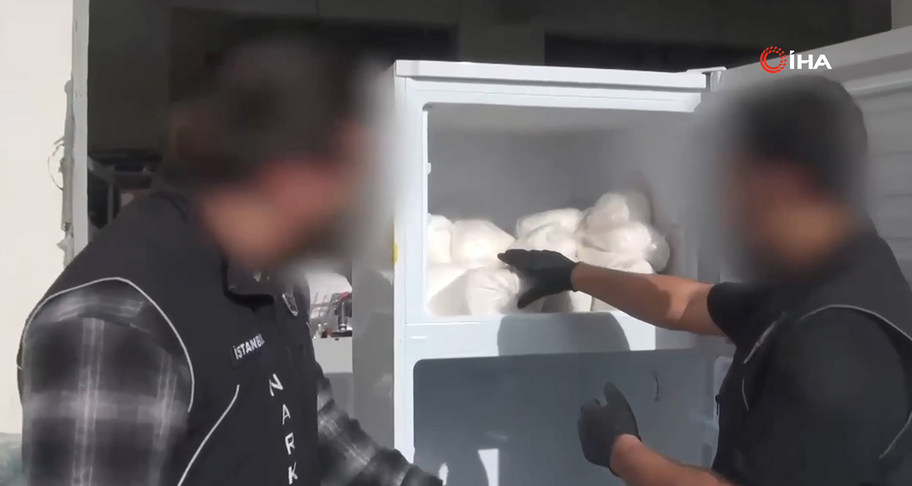 Esenyurt’ta Buzdolabı İçerisinde Gizlenmiş 28 Kilo Uyuşturucu Madde Yakalandı