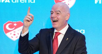 FIFA Başkanı Infantino, Türkiye tezahüratı yaptı