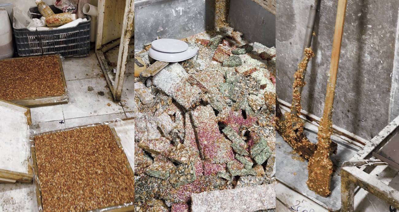 Hatay’da Kaçak İmalathane Skandalı: Lokum ve Cezerye Üretimi Şoke Etti