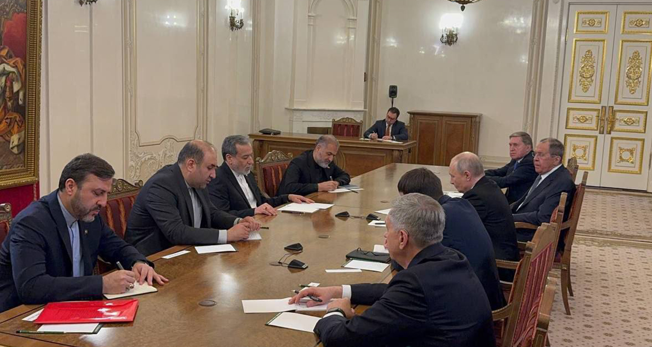 İran Dışişleri Bakanı Arakçi, Putin ile görüştü