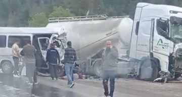 Isparta-Antalya karayolunda feci kaza: 7 ölü