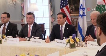 İsrail ve Lübnan Arasında Tarihi Görüşmeler ABD’nin Ev Sahipliğinde Başladı