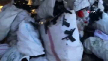 İstanbul’da büyük operasyon: Toprak altında binlerce silah parçası ele geçirildi