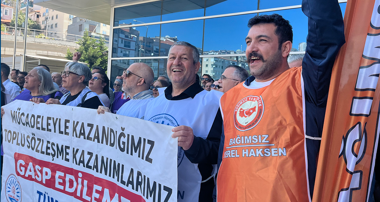 İzmir belediyelerinde maaş krizi: 3 ilçede memurlar iş bırakma eyleminde
