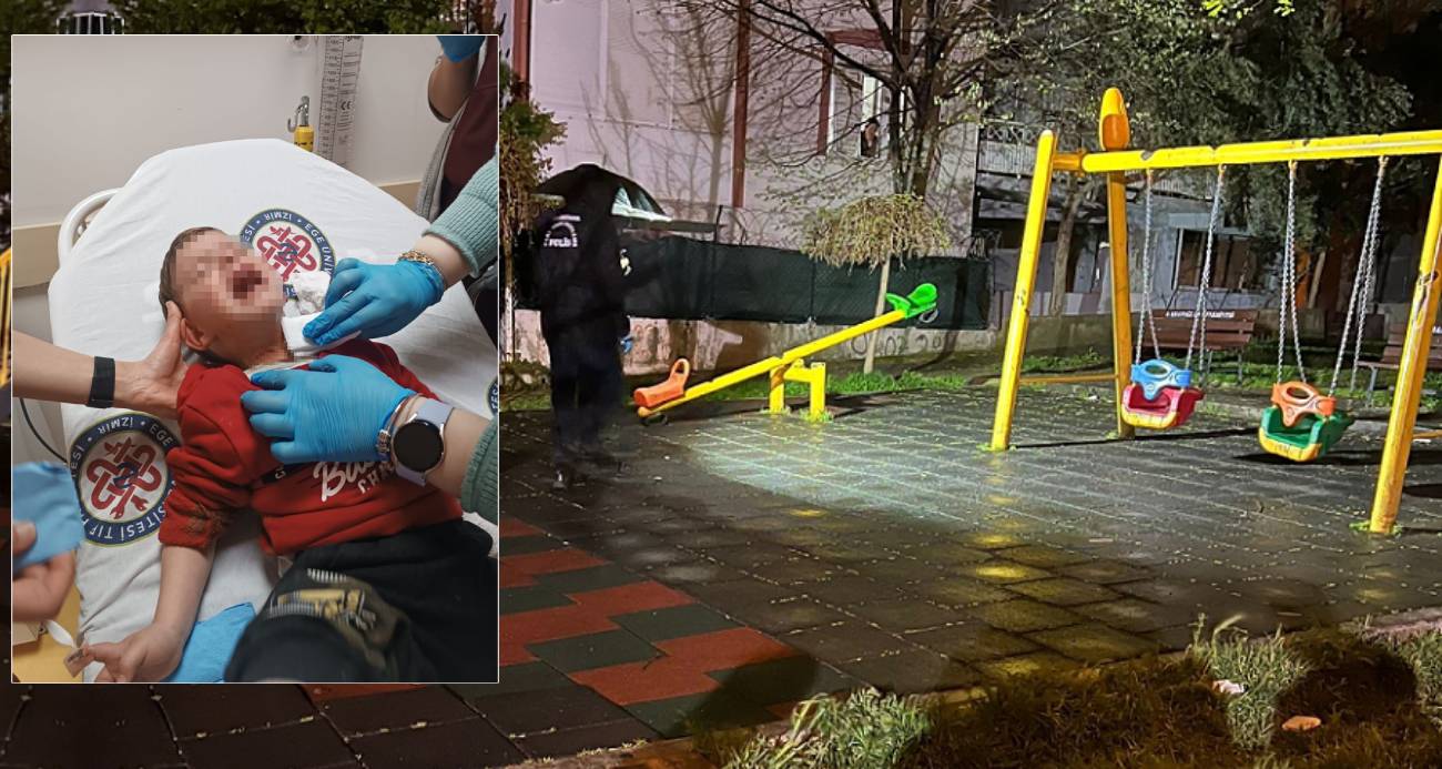 İzmir Karabağlar’da Parkta Çocuğa Bıçaklı Saldırı