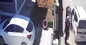 Kahramanmaraş’ta hafif ticari aracın çarptığı kadın yaralandı