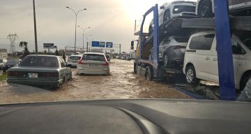 Kahramanmaraş’ta Sağanak Yağış Hayatı Olumsuz Etkiledi