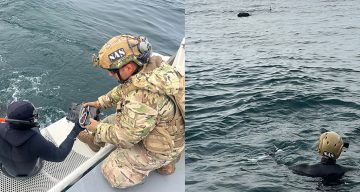 Kırklareli açıklarında tespit edilen mayın imha edildi